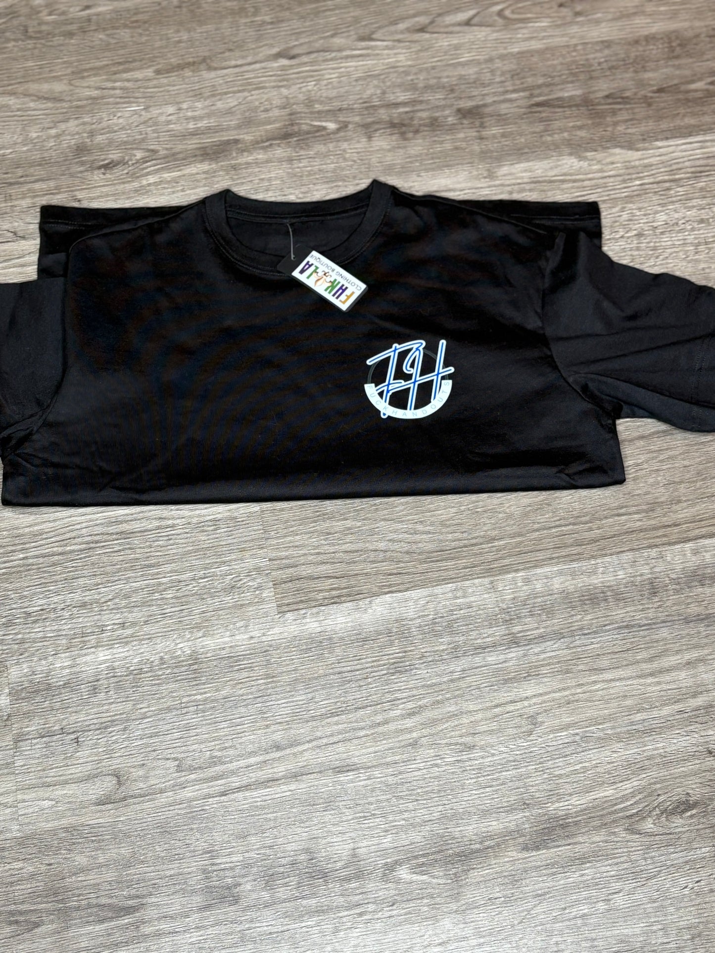 F HAND OUTS mini logo