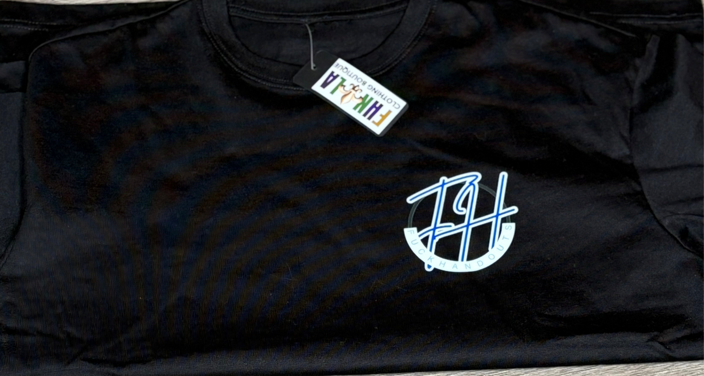 F HAND OUTS mini logo